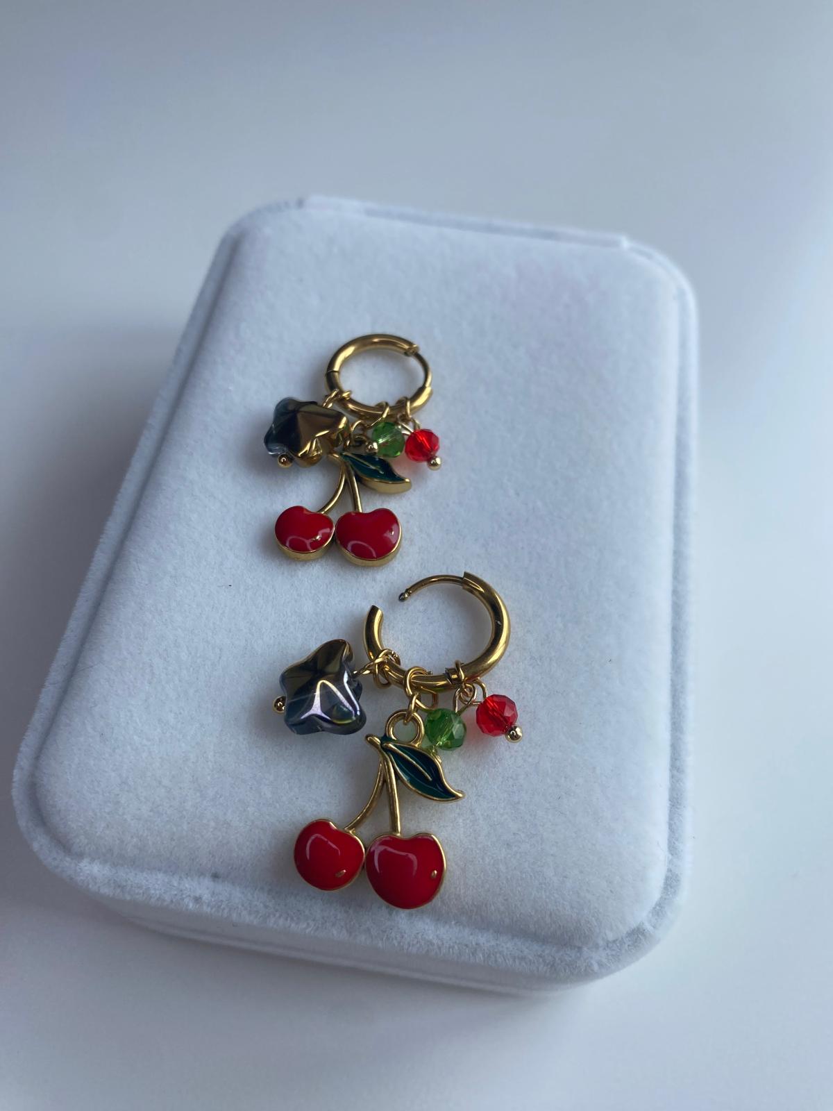 Brincos Cherry