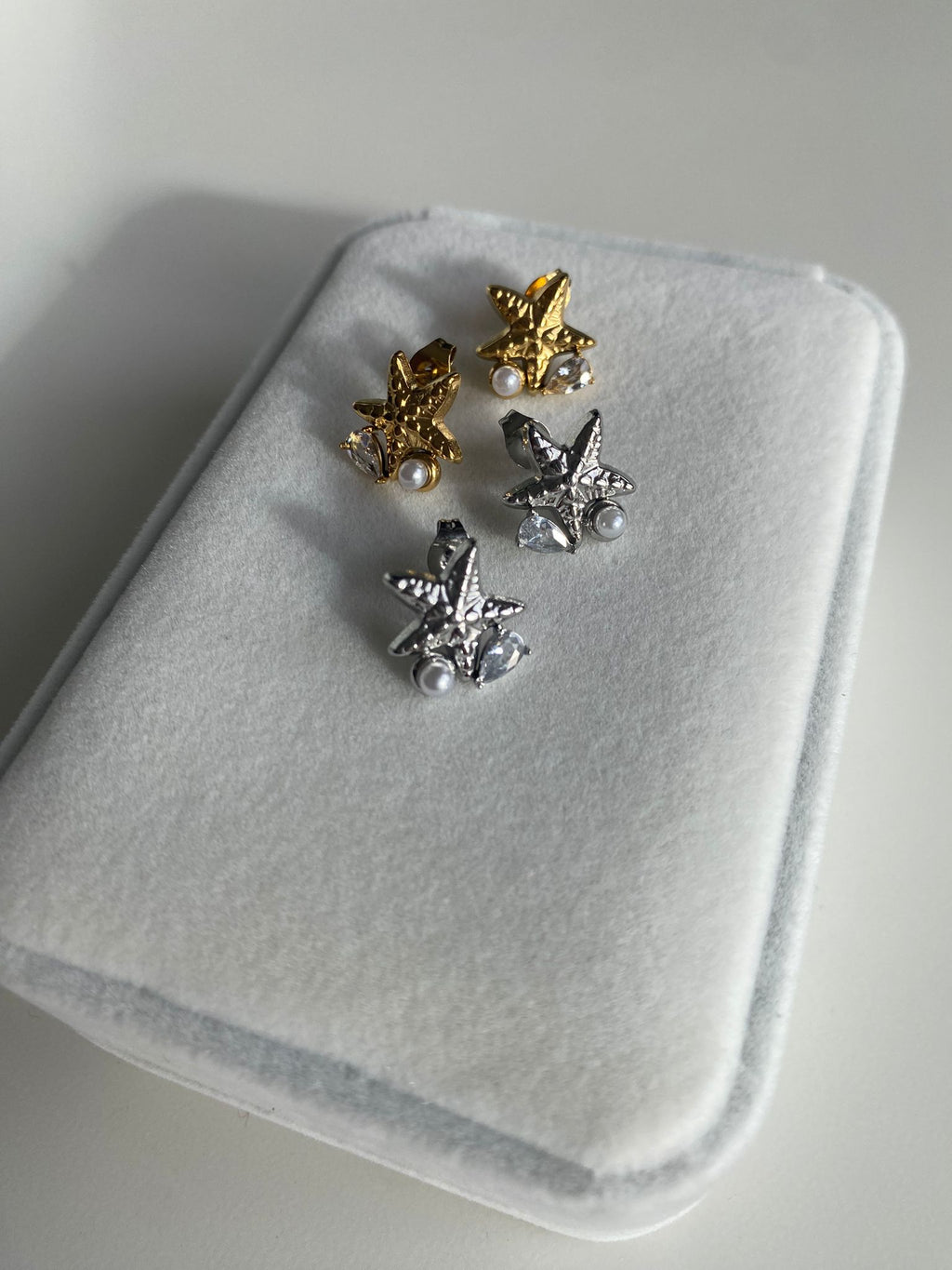 Brincos Pearl Star